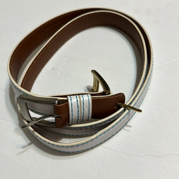 J.HILBURN double buckle leather belt main image 7